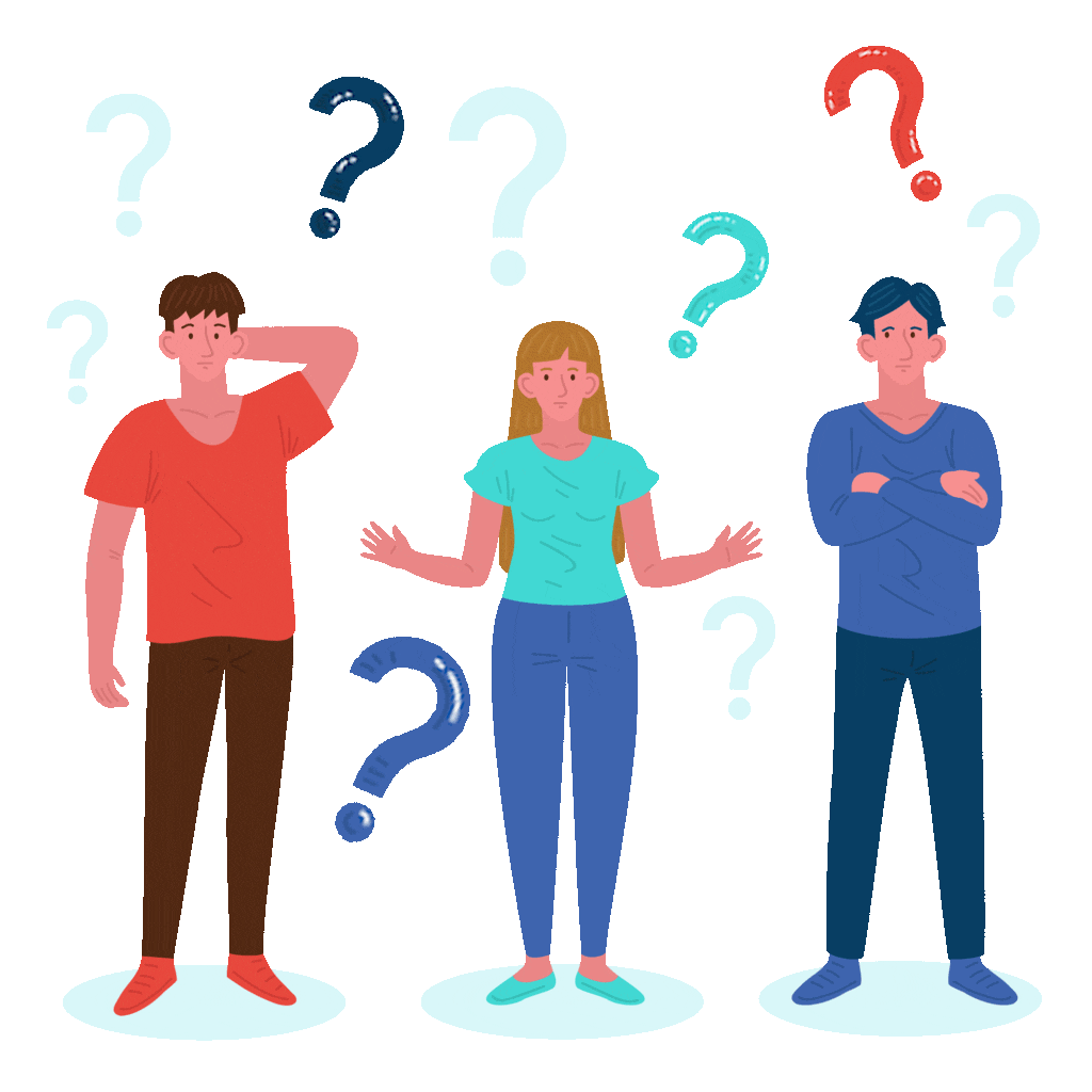 question group people marks gif