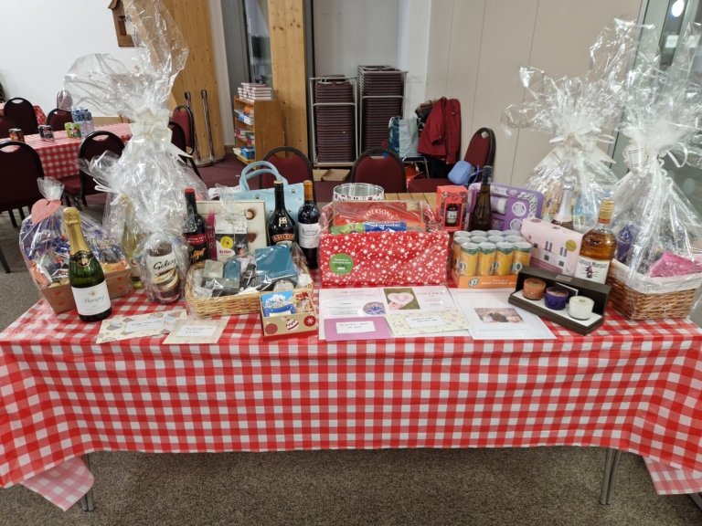 Shirley Ladies Circle 2024 - Raffle at ceilidh