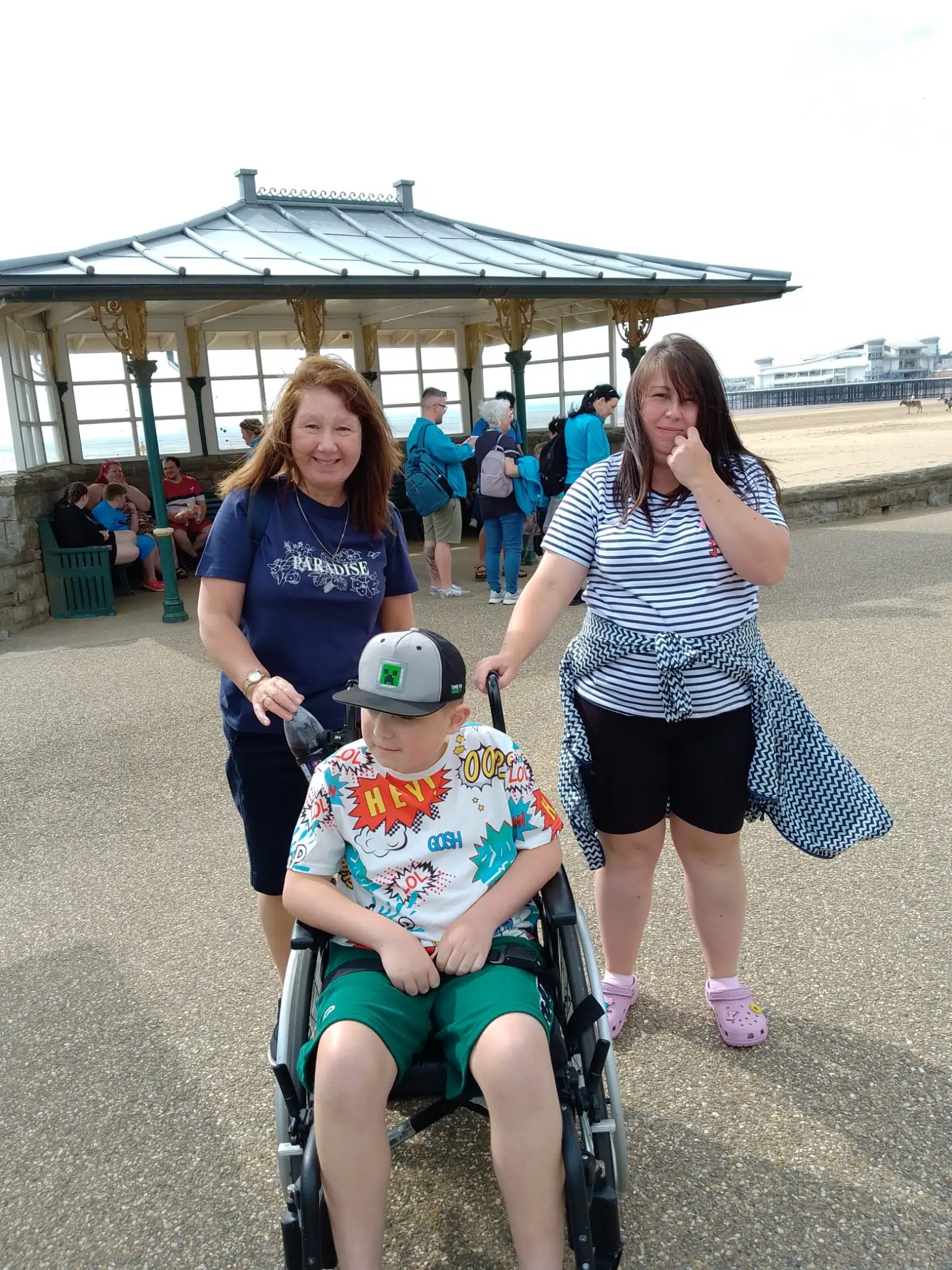 Carers Week 2025 Weston Beach Trip_7165
