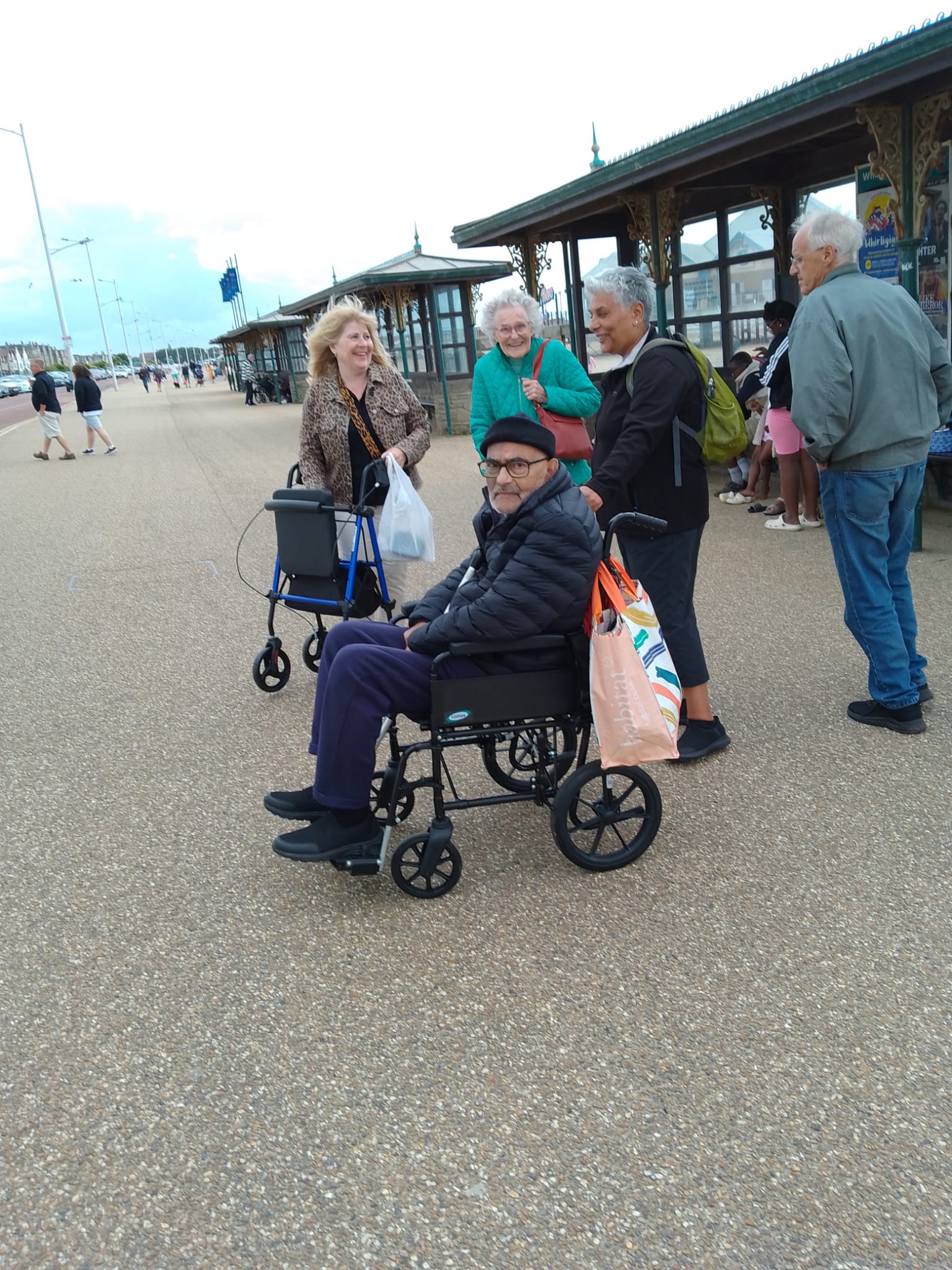 Carers Week 2025 Weston Beach Trip_7167