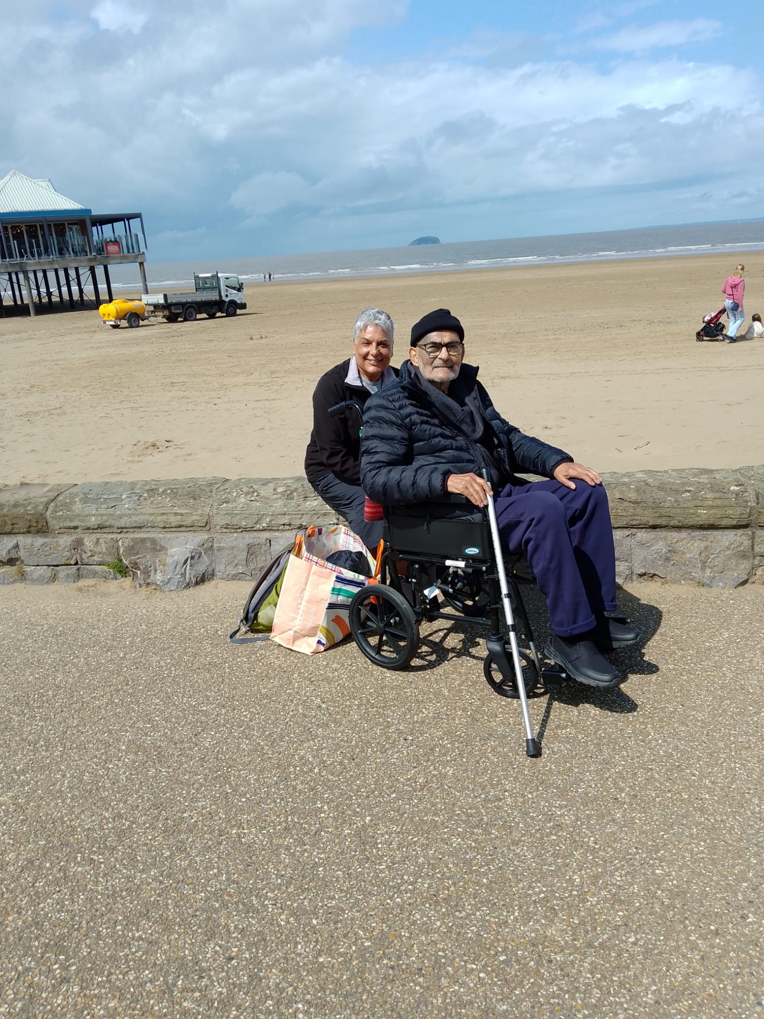 Carers Week 2025 Weston Beach Trip_7177